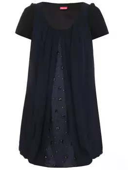 Платье однотонное PARIS HILTON