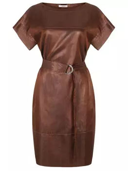 Платье однотонное PESERICO