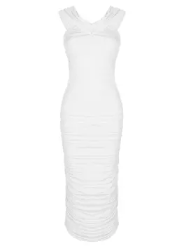 Платье однотонное SANS MERCI