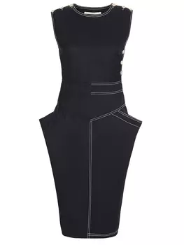 Платье однотонное STELLA MCCARTNEY