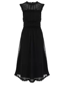 Платье однотонное ULLA JOHNSON