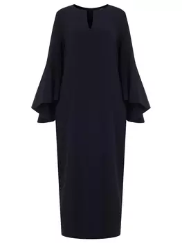 Платье однотонное