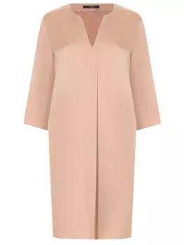 Платье однотонное