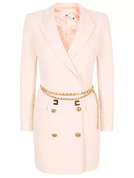 Платье-пиджак однотонное ELISABETTA FRANCHI