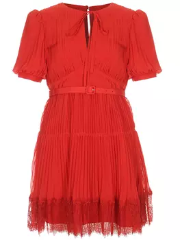 Платье плиссированное