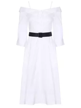 Платье-рубашка хлопковое