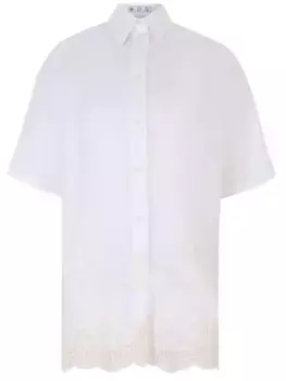 Платье-рубашка хлопковое