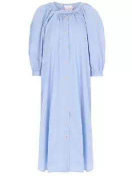 Платье-рубашка хлопковое