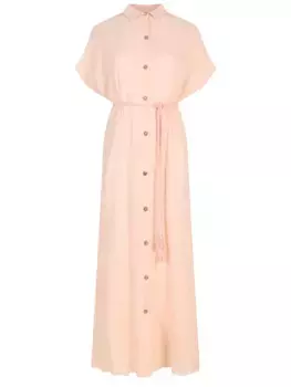 Платье-рубашка хлопковое