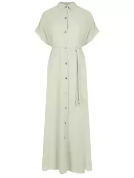 Платье-рубашка хлопковое