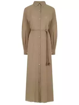 Платье-рубашка хлопковое