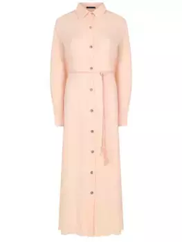 Платье-рубашка хлопковое