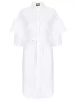 Платье-рубашка хлопковое