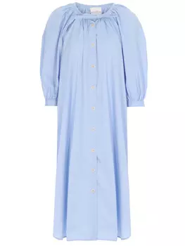 Платье-рубашка хлопковое