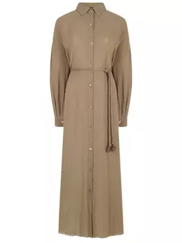 Платье-рубашка хлопковое MAISON SAINT JULIEN