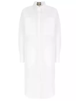 Платье-рубашка хлопковое