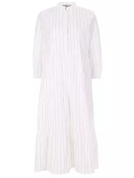 Платье-рубашка хлопковое в полоску SPOON