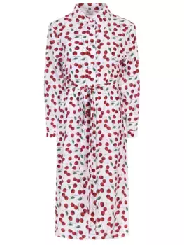 Платье-рубашка из вискозы