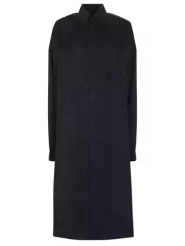 Платье-рубашка из вискозы
