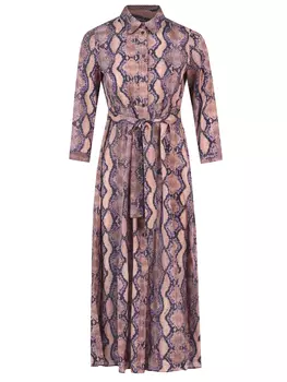 Платье-рубашка из вискозы PINKO