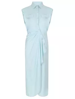 Платье-рубашка из вискозы PINKO