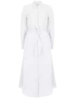 Платье-рубашка льняное 120% LINO