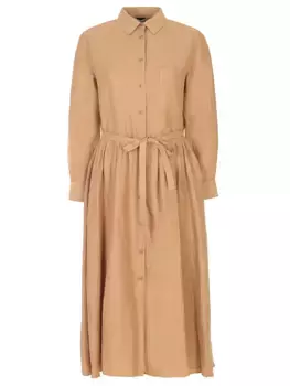 Платье-рубашка льняное ASPESI