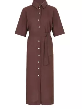 Платье-рубашка льняное GOSSIP GIRL