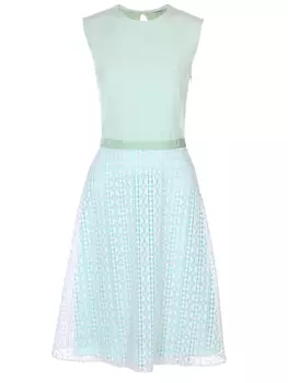Платье с ажурной отделкой