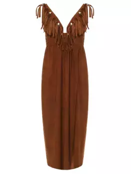 Платье с бахромой