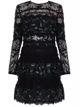 Платье с декором COSTARELLOS