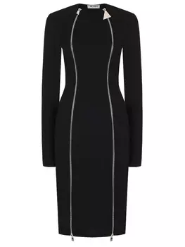 Платье с декором THEATTICO