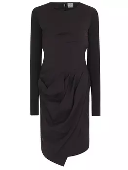 Платье с драпировками MALLONI