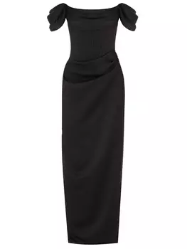 Платье с драпировками RASARIO