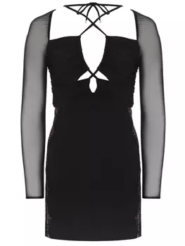 Платье с драпировками SELF-PORTRAIT