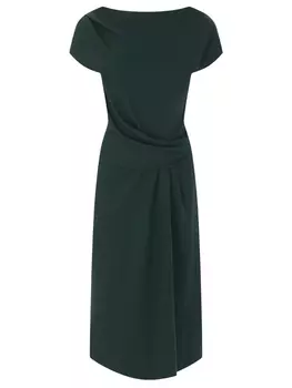 Платье с драпировкой ALBERTA FERRETTI