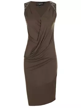 Платье с драпировкой JOHN RICHMOND