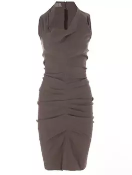 Платье с драпировкой MALLONI