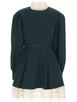 Платье с кружевом