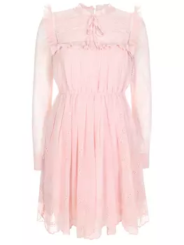 Платье с кружевом SELF-PORTRAIT
