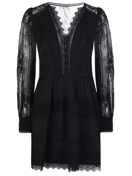 Платье с кружевом SELF-PORTRAIT