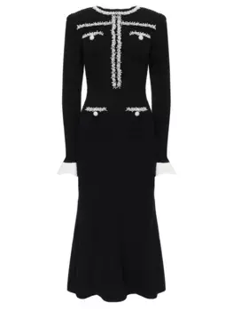 Платье с люрексом