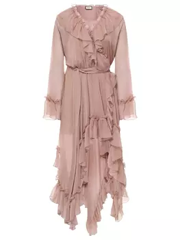 Платье с оборками SHATU