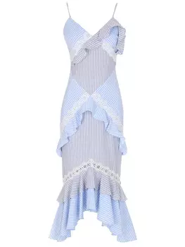 Платье с оборками THREE FLOOR