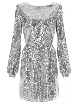 Платье с пайетками