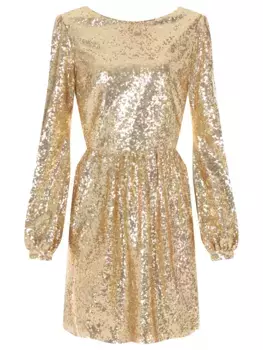 Платье с пайетками SALONI