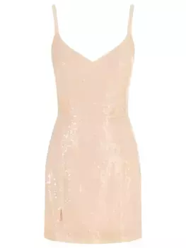 Платье с пайетками