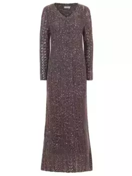 Платье с пайетками