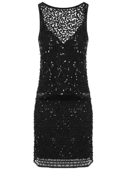 Платье с пайетками ALBERTA FERRETTI