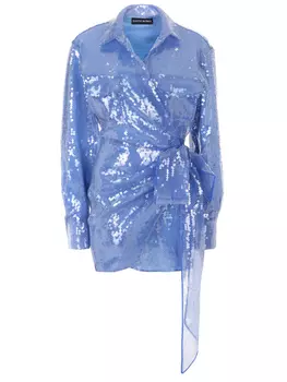 Платье с пайетками DAVID KOMA